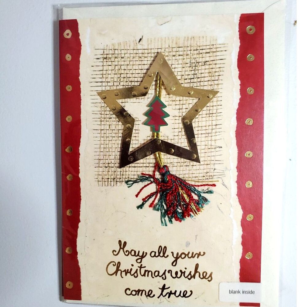 LifeStyle by Perleberg Handmade Christmas Cards with Ornament